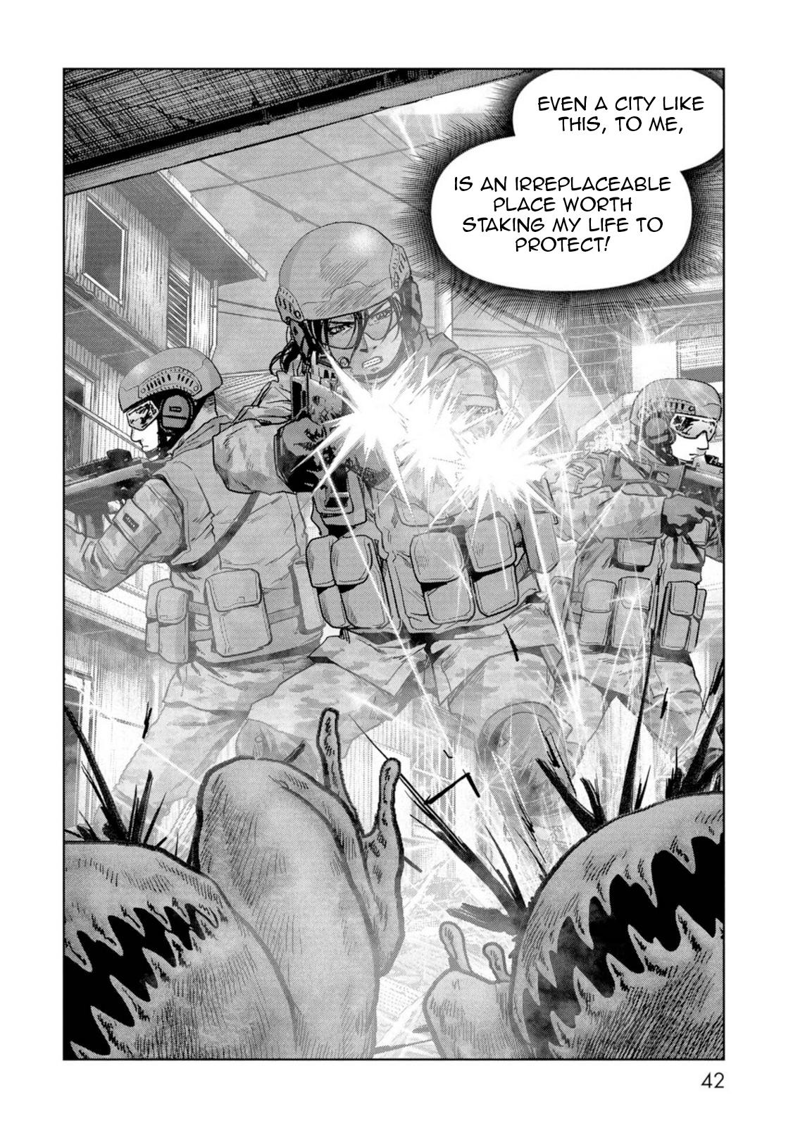 Kaijuu Jieitai Chap 61 - Next Chap 62