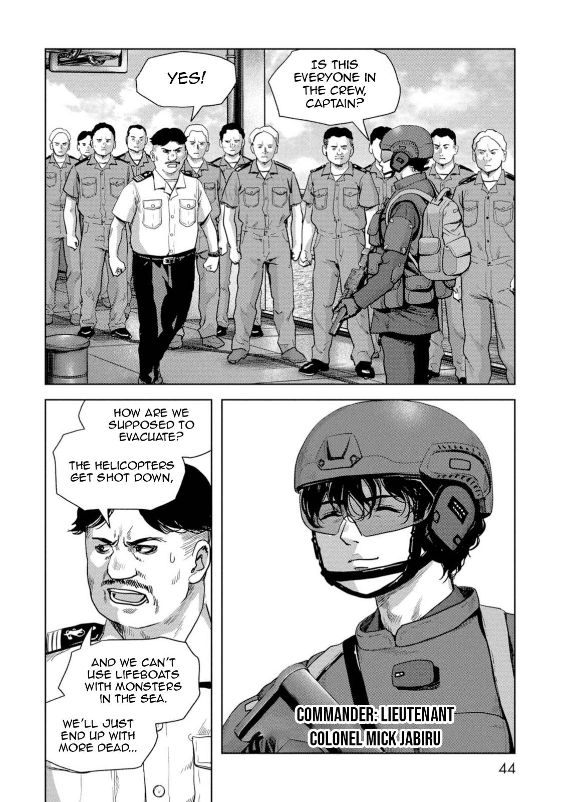 Kaijuu Jieitai Chap 61 - Next Chap 62