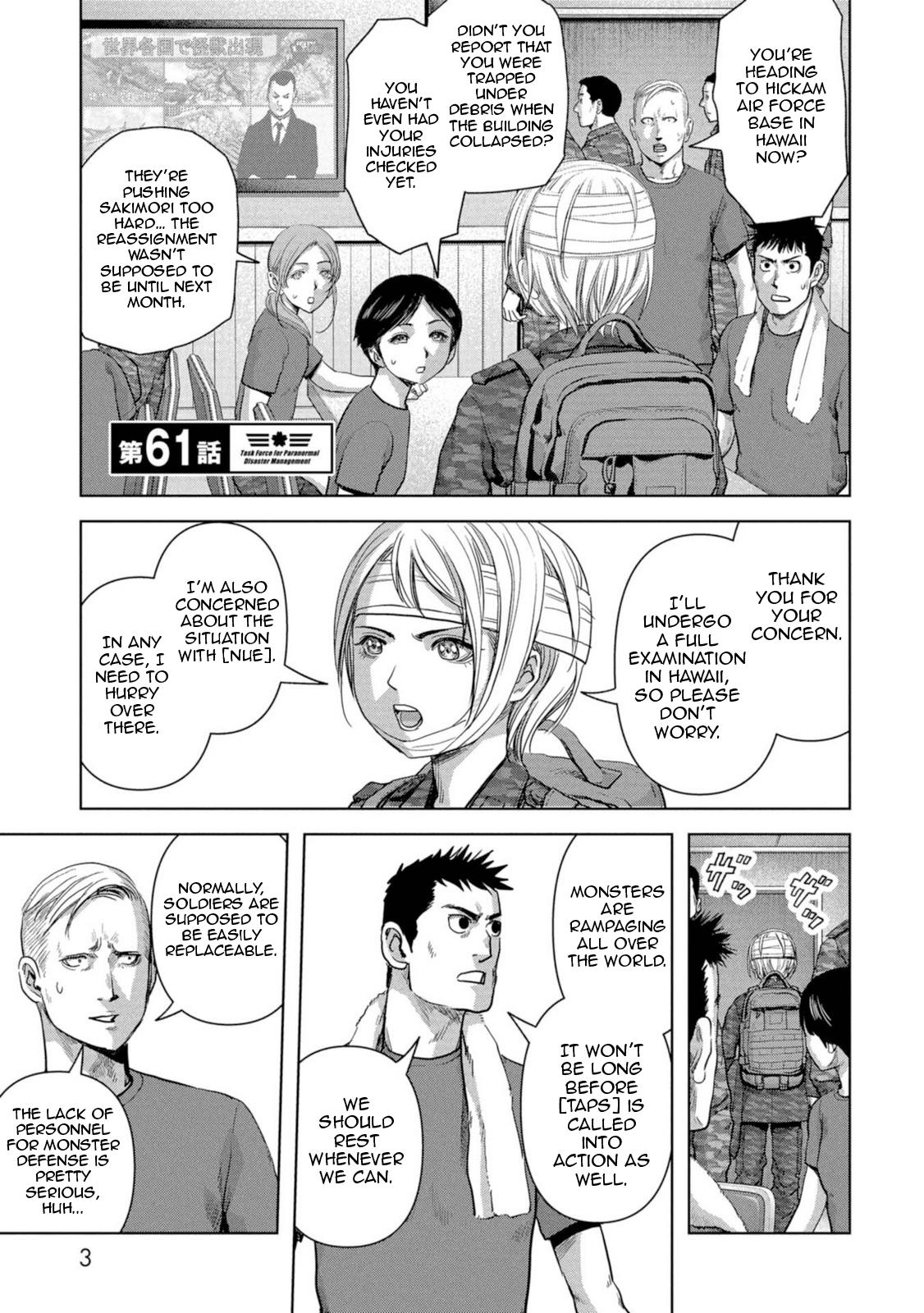 Kaijuu Jieitai Chap 61 - Next Chap 62