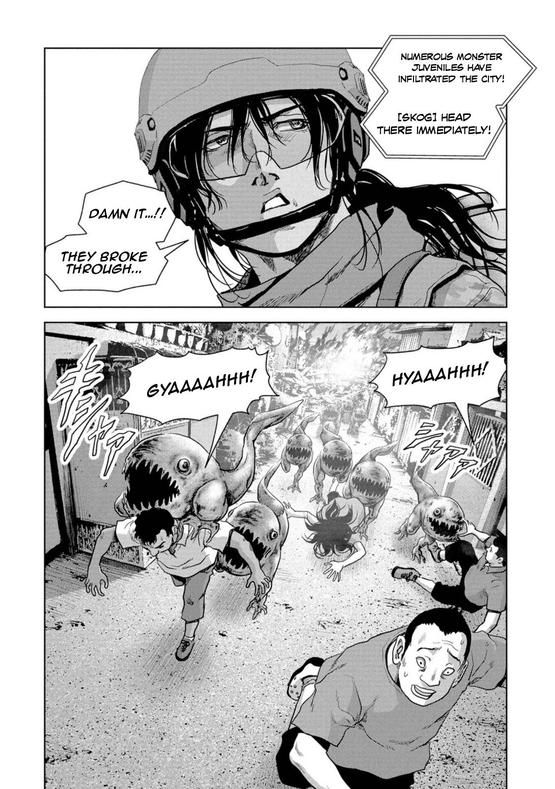 Kaijuu Jieitai Chap 61 - Next Chap 62