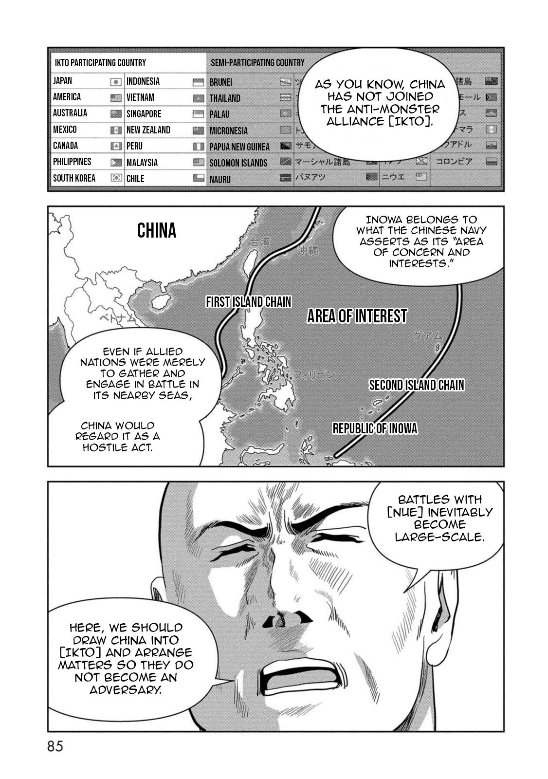Kaijuu Jieitai Chap 62 - Next Chap 63