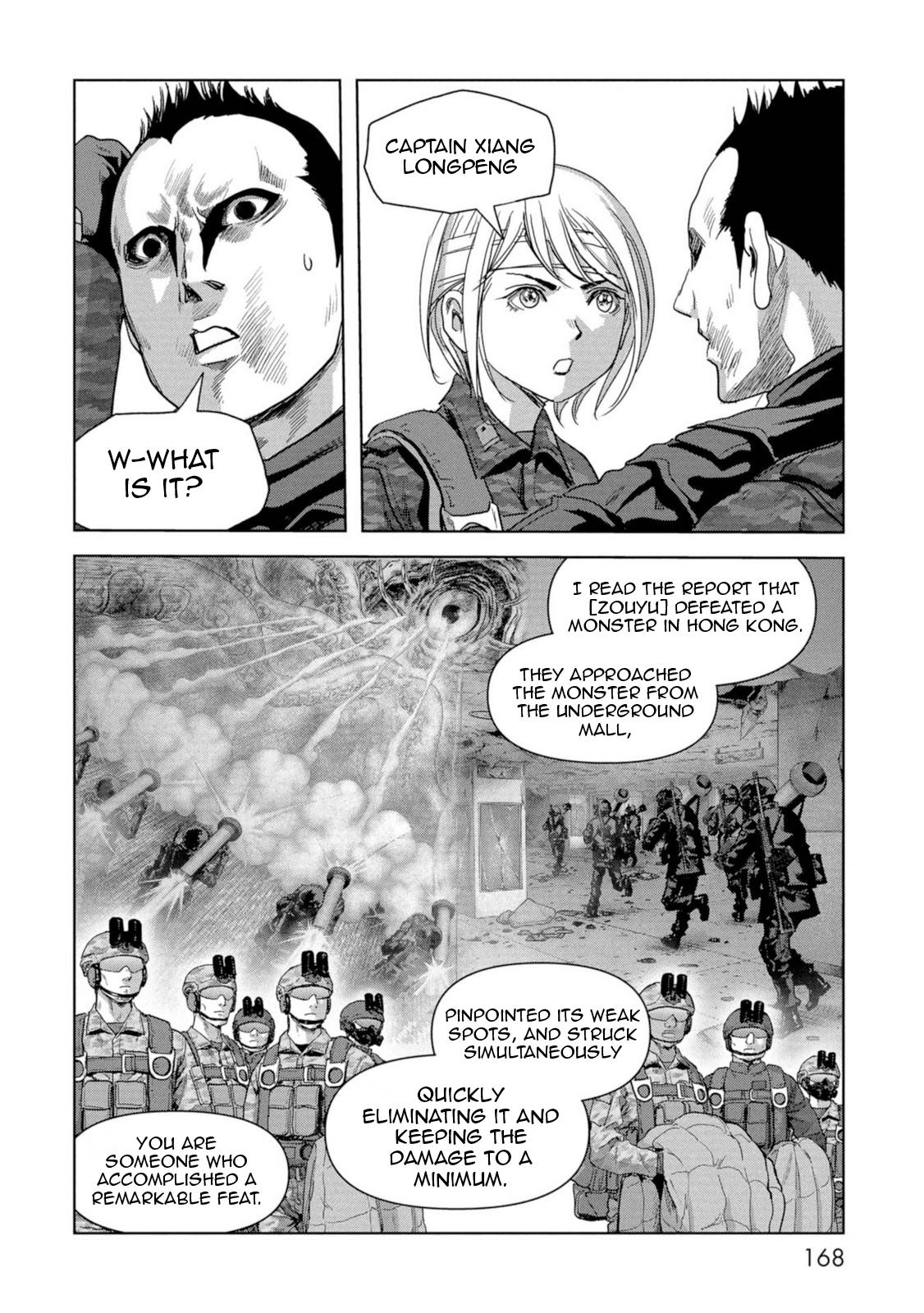 Kaijuu Jieitai Chap 63 - Next Chap 64