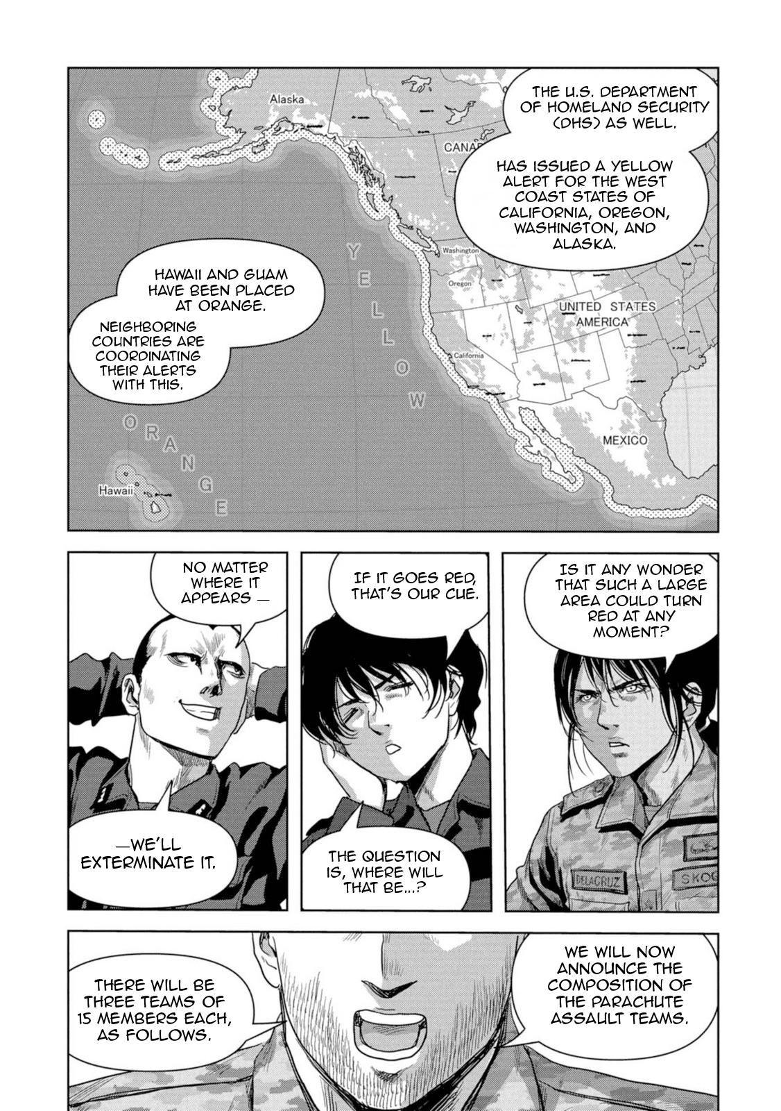 Kaijuu Jieitai Chap 63 - Next Chap 64