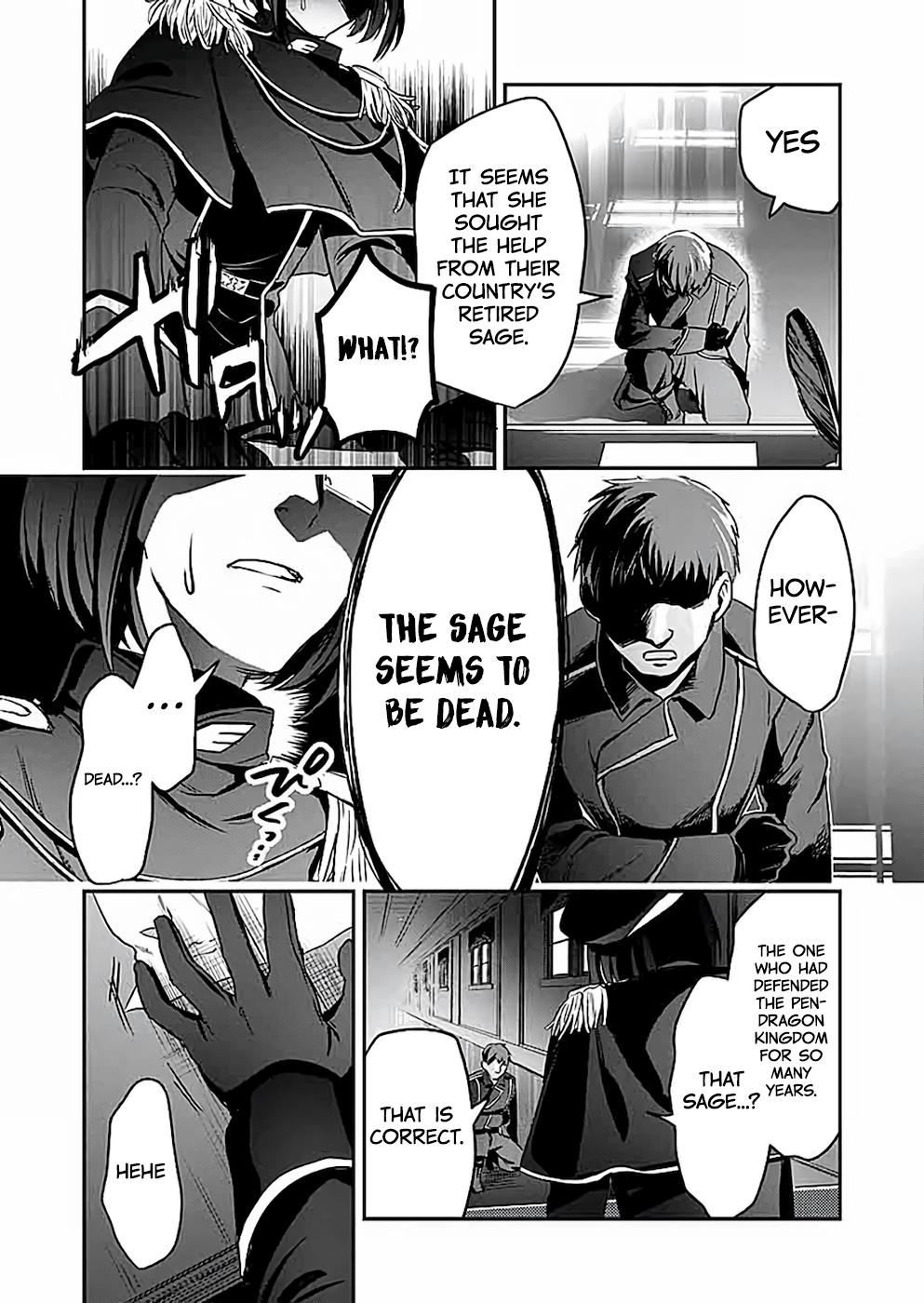 Shiro no Necromancer - Shiryou Ou e no Michi Chap 5 - Next Chap 6