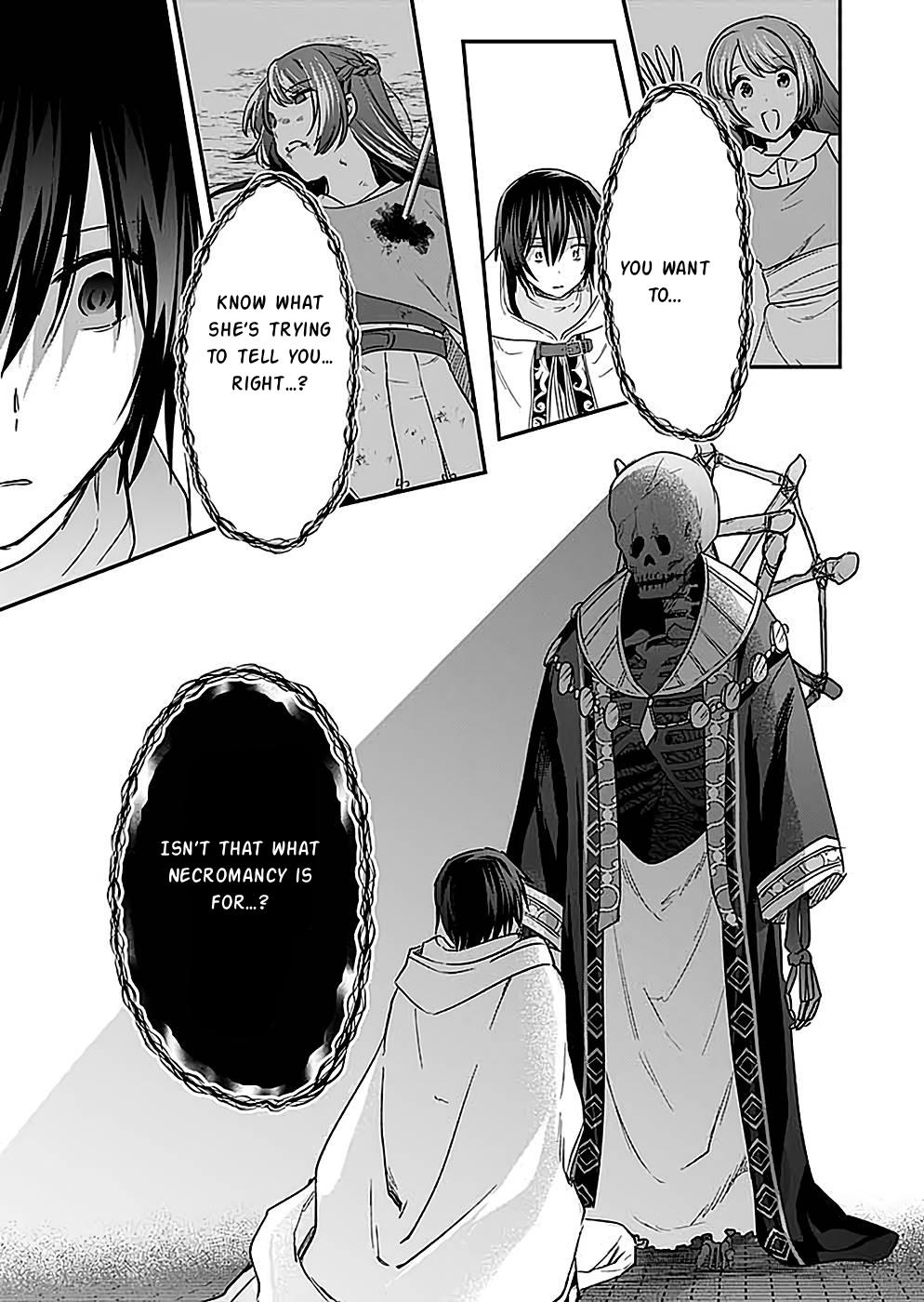Shiro no Necromancer - Shiryou Ou e no Michi Chap 25 - Next Chap 26