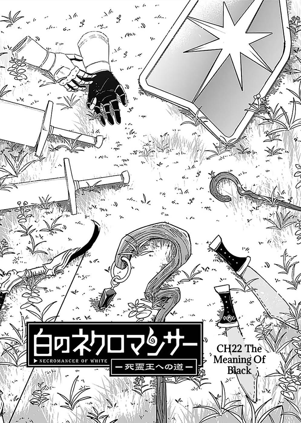 Shiro no Necromancer - Shiryou Ou e no Michi Chap 22 - Next Chap 23