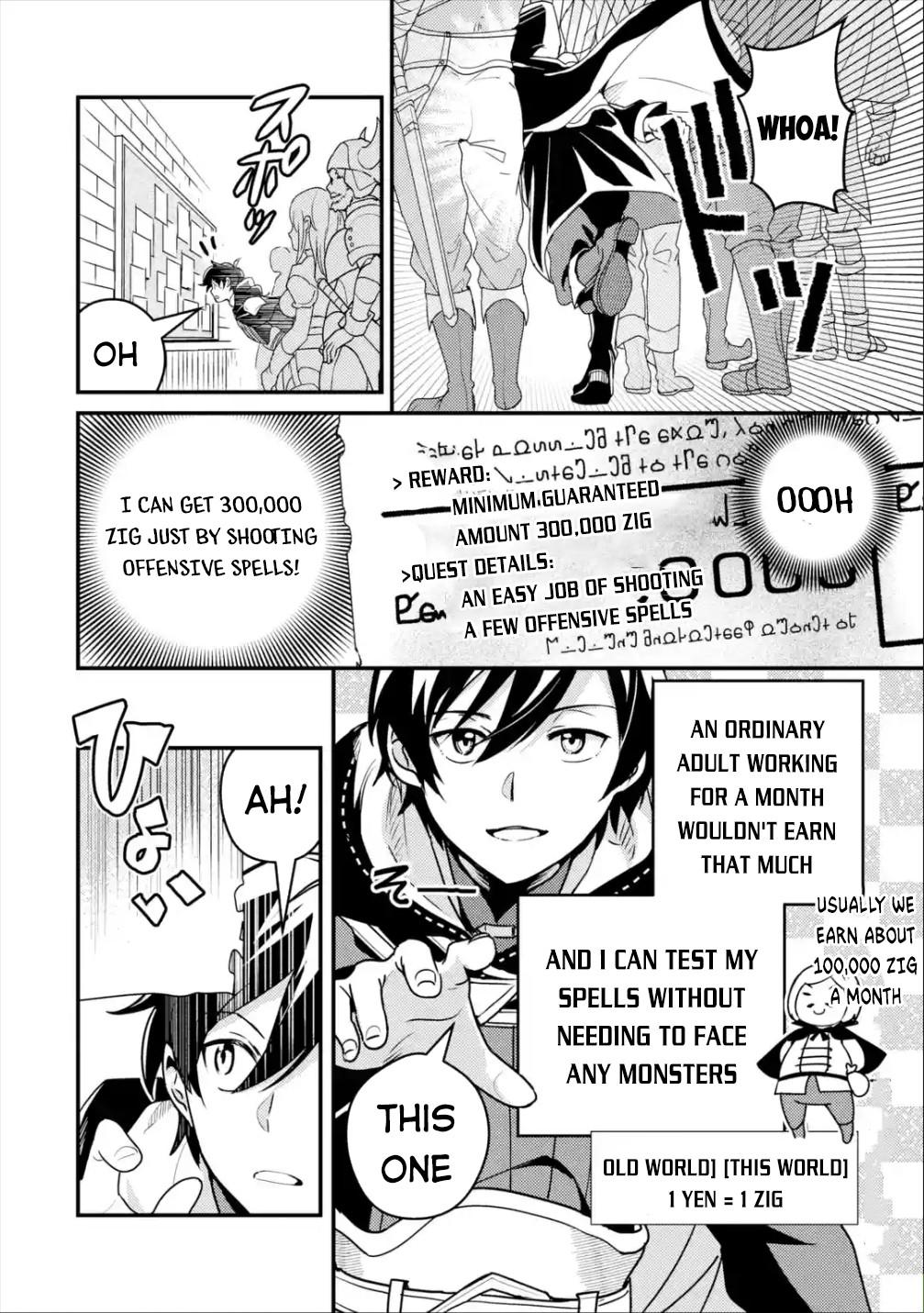 Isekai Tensei de Kenja ni Natte Boukensha Seikatsu: Mahou Kairyou de Isekai Saikyou Chap 4 - Next Chap 5