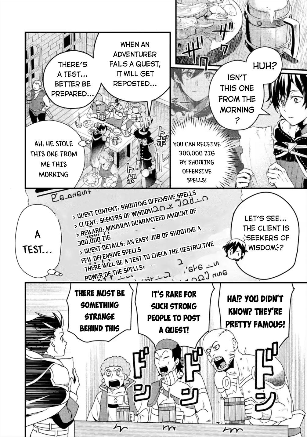 Isekai Tensei de Kenja ni Natte Boukensha Seikatsu: Mahou Kairyou de Isekai Saikyou Chap 5 - Next Chap 6