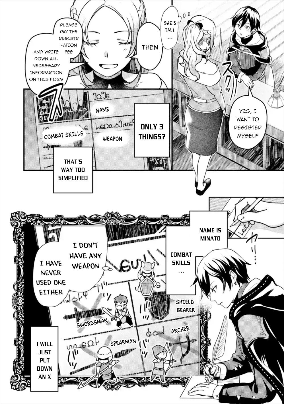 Isekai Tensei de Kenja ni Natte Boukensha Seikatsu: Mahou Kairyou de Isekai Saikyou Chap 2 - Next Chap 3