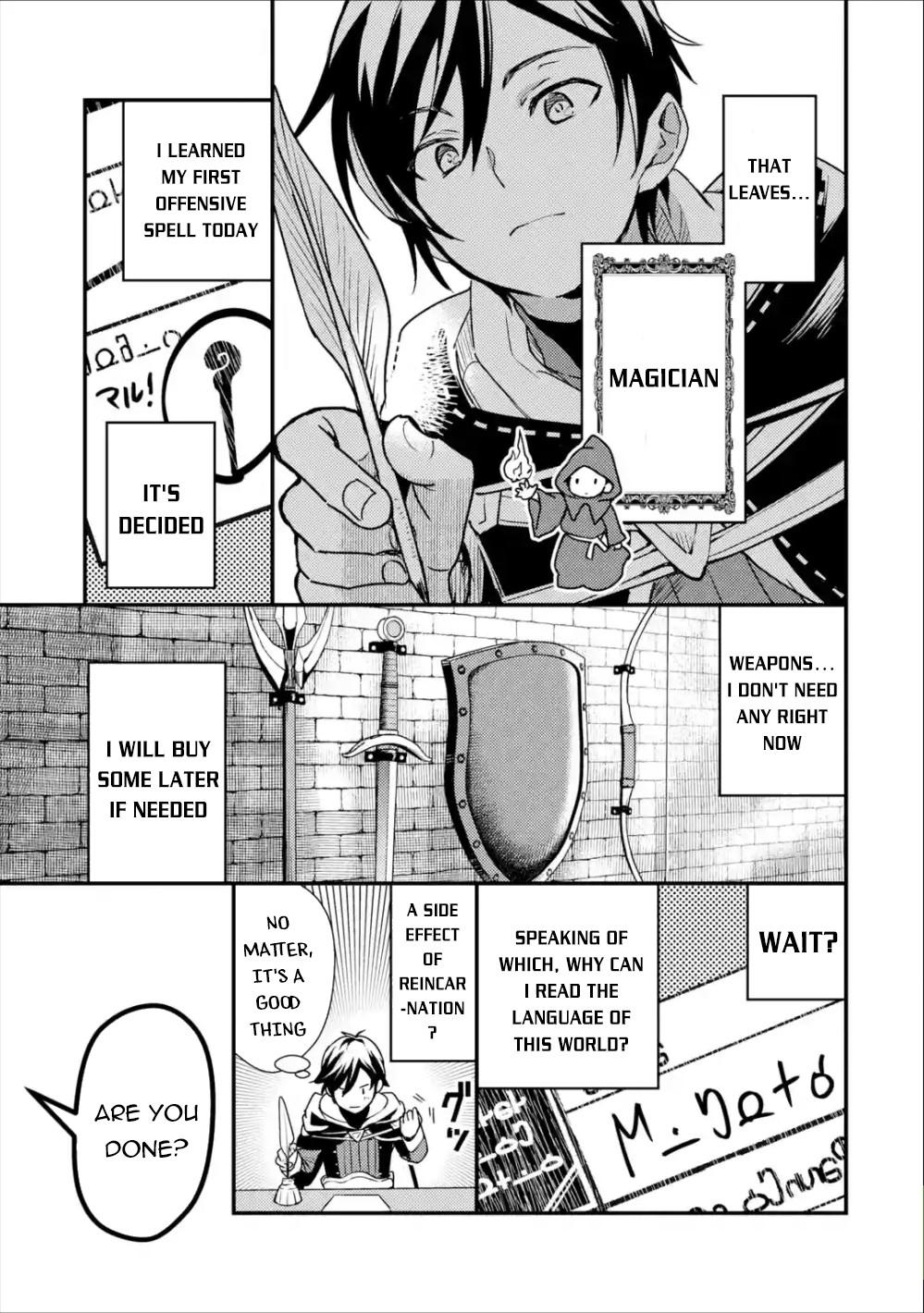 Isekai Tensei de Kenja ni Natte Boukensha Seikatsu: Mahou Kairyou de Isekai Saikyou Chap 2 - Next Chap 3