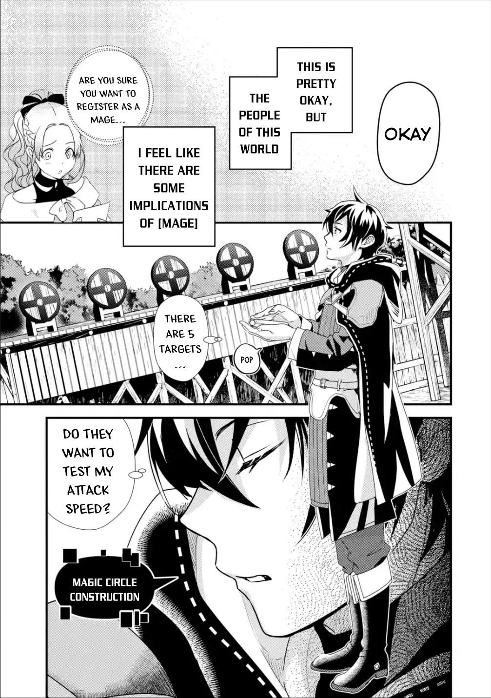 Isekai Tensei de Kenja ni Natte Boukensha Seikatsu: Mahou Kairyou de Isekai Saikyou Chap 3 - Next Chap 4