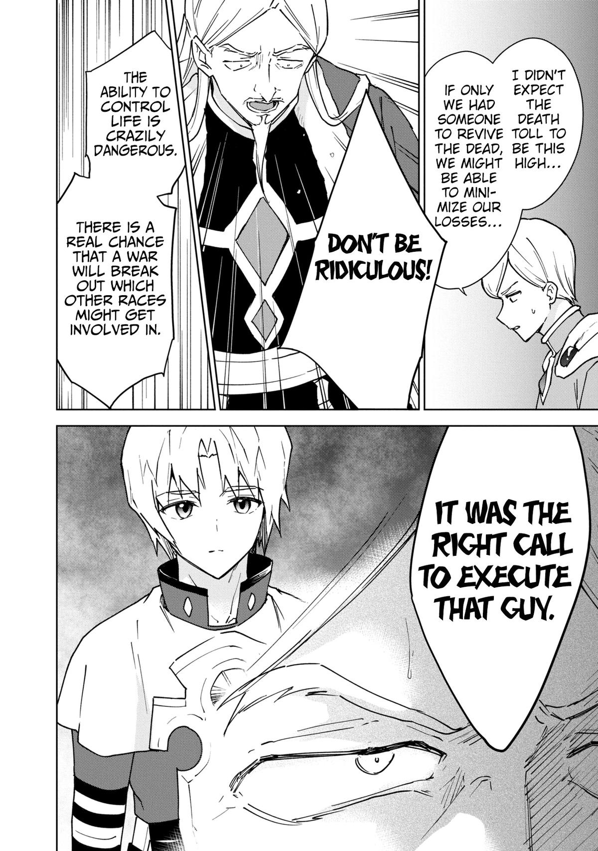 Cheat Skill Shisha Sosei ga Kakusei shite, Inishie no Maougun wo Fukkatsu Sasete Shimaimashita: Daremo Shinasenai Saikyou Healer Chap 27 - Next Chap 28