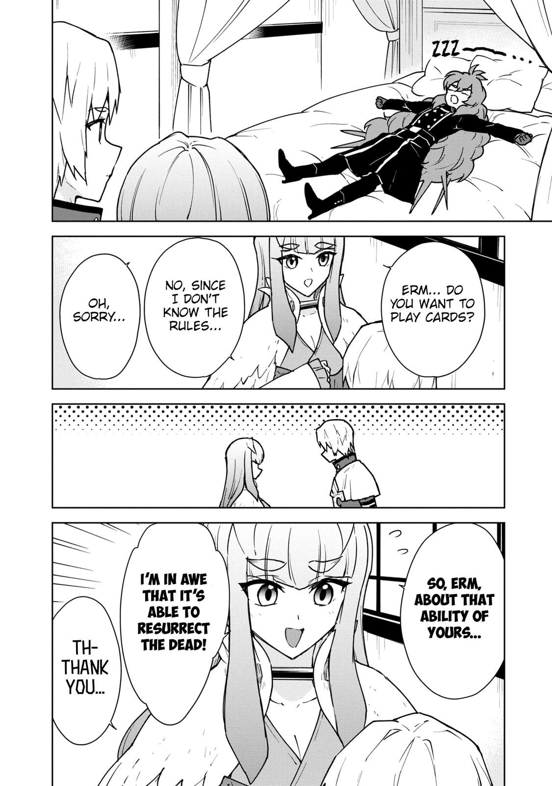 Cheat Skill Shisha Sosei ga Kakusei shite, Inishie no Maougun wo Fukkatsu Sasete Shimaimashita: Daremo Shinasenai Saikyou Healer Chap 24 - Next Chap 25