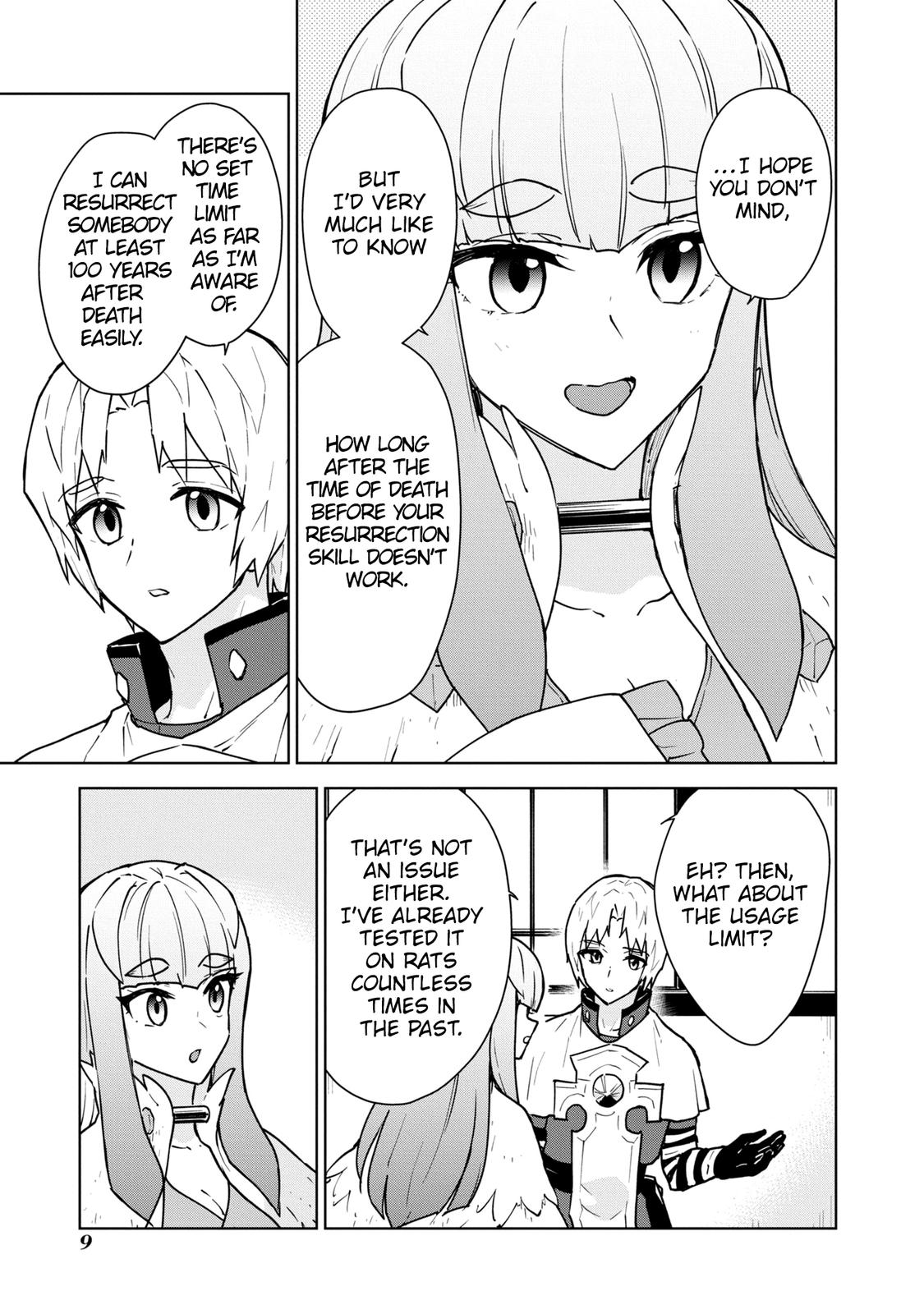 Cheat Skill Shisha Sosei ga Kakusei shite, Inishie no Maougun wo Fukkatsu Sasete Shimaimashita: Daremo Shinasenai Saikyou Healer Chap 24 - Next Chap 25