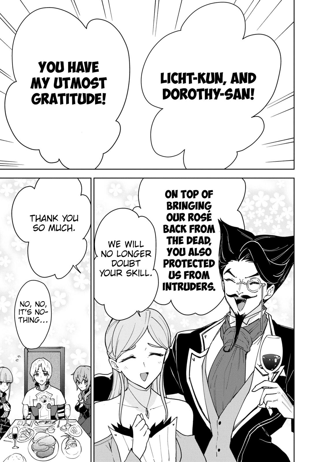 Cheat Skill Shisha Sosei ga Kakusei shite, Inishie no Maougun wo Fukkatsu Sasete Shimaimashita: Daremo Shinasenai Saikyou Healer Chap 22 - Next Chap 23