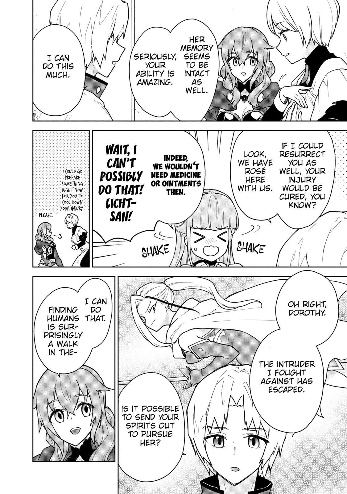 Cheat Skill Shisha Sosei ga Kakusei shite, Inishie no Maougun wo Fukkatsu Sasete Shimaimashita: Daremo Shinasenai Saikyou Healer Chap 22 - Next Chap 23