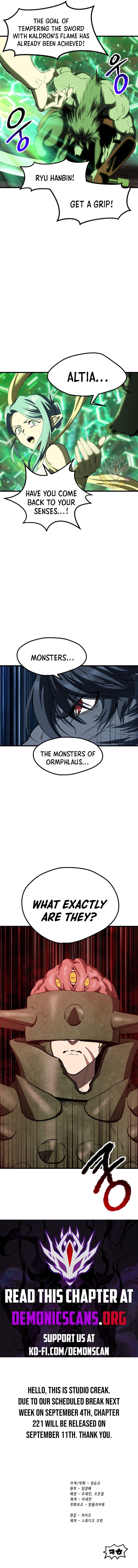 Latna Saga: Survival of a Sword King Chap 220 - Next Chap 221