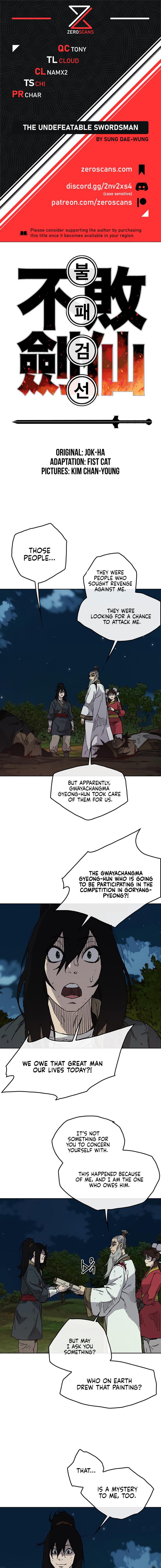 The Undefeatable Swordsman Chap 7 - Next Chap 8