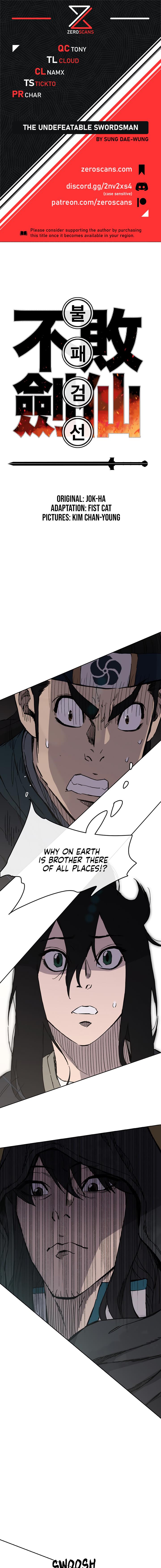 The Undefeatable Swordsman Chap 19 - Next Chap 20