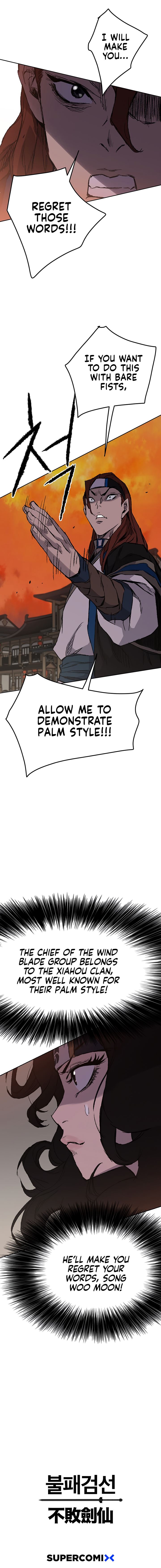 The Undefeatable Swordsman Chap 36 - Next Chap 37