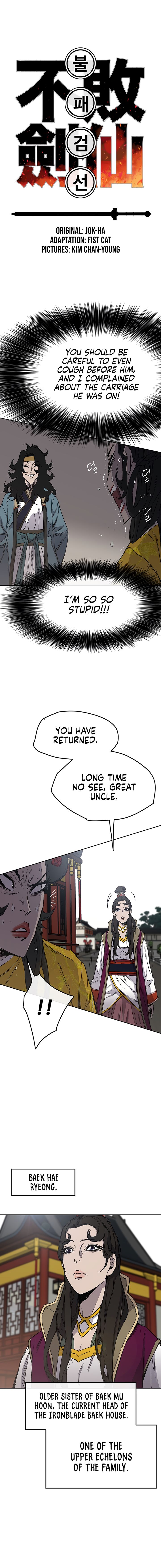 The Undefeatable Swordsman Chap 42 - Next Chap 43