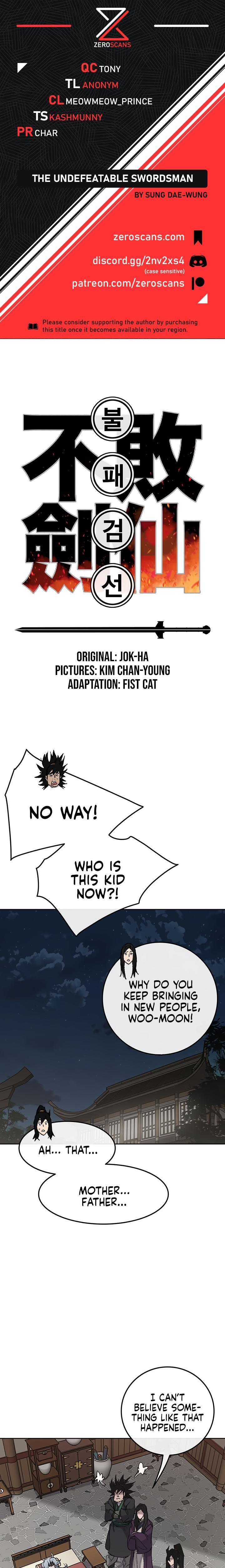 The Undefeatable Swordsman Chap 56 - Next Chap 57
