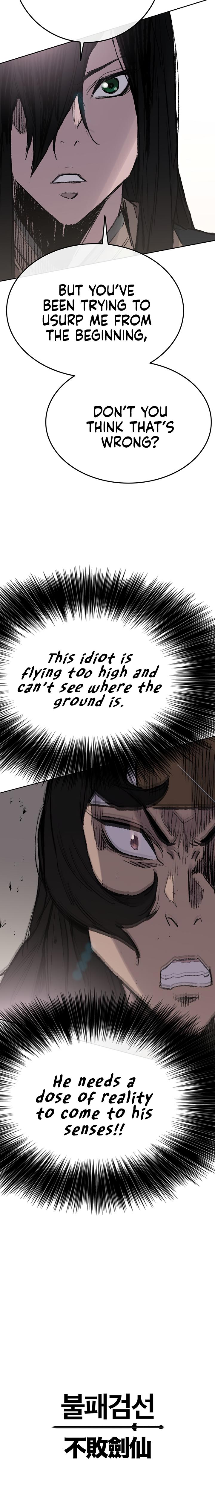 The Undefeatable Swordsman Chap 62 - Next Chap 63