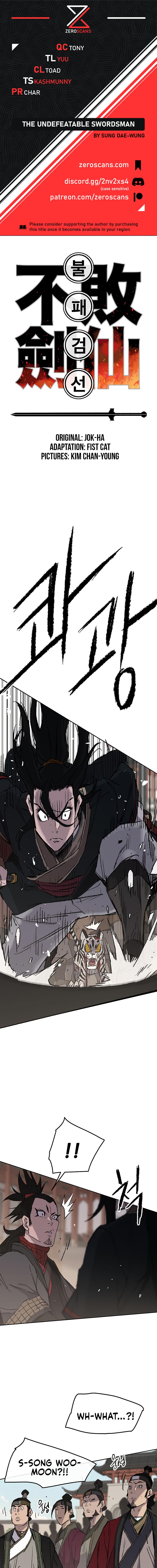 The Undefeatable Swordsman Chap 77 - Next Chap 78