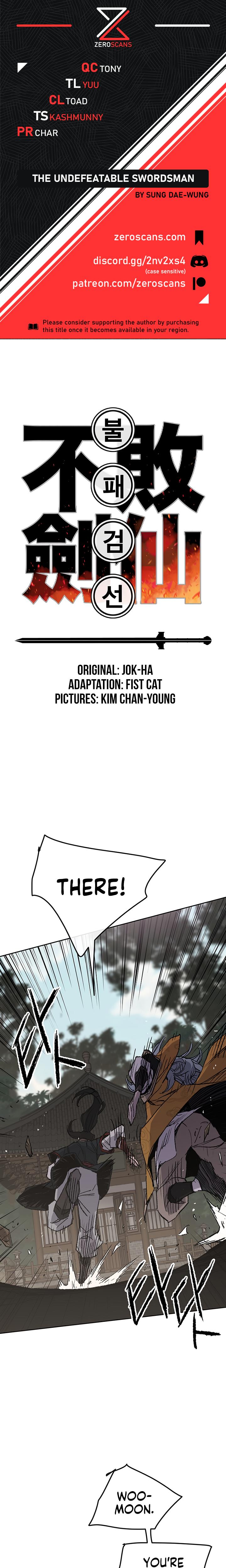 The Undefeatable Swordsman Chap 75 - Next Chap 76
