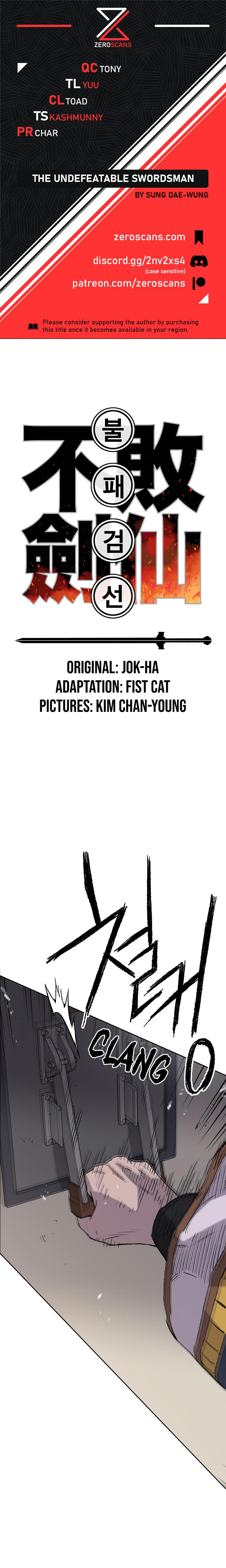 The Undefeatable Swordsman Chap 76 - Next Chap 77