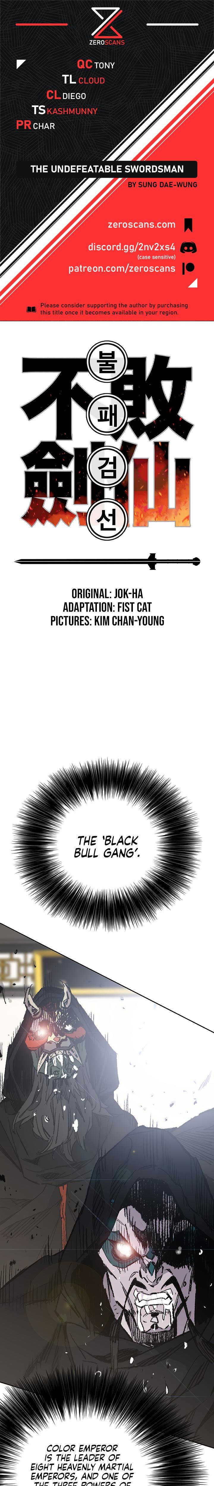 The Undefeatable Swordsman Chap 70 - Next Chap 71