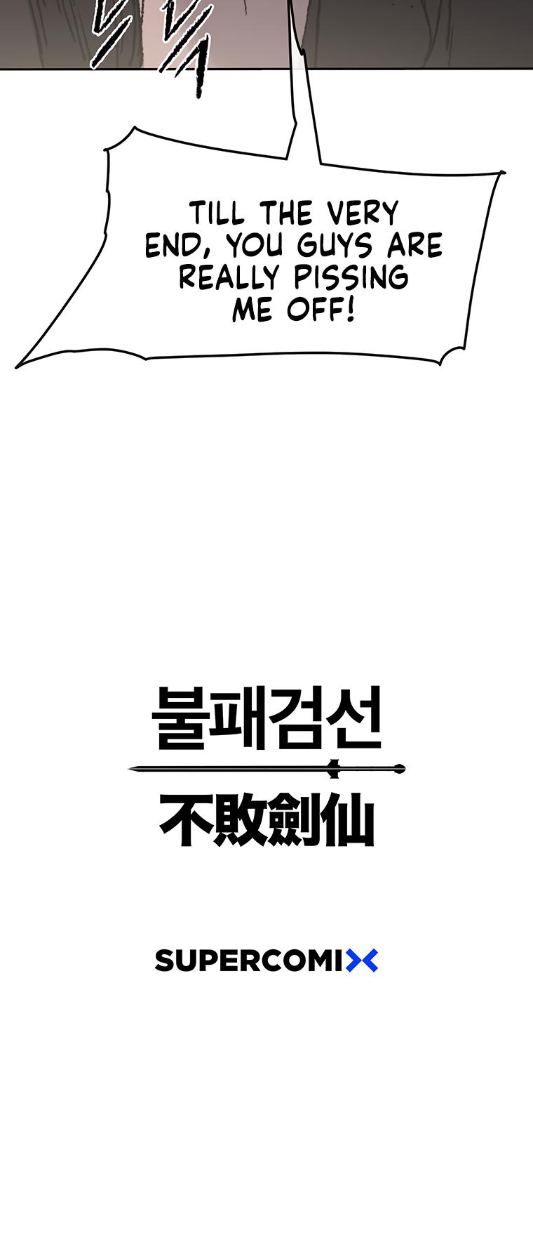 The Undefeatable Swordsman Chap 83 - Next Chap 84