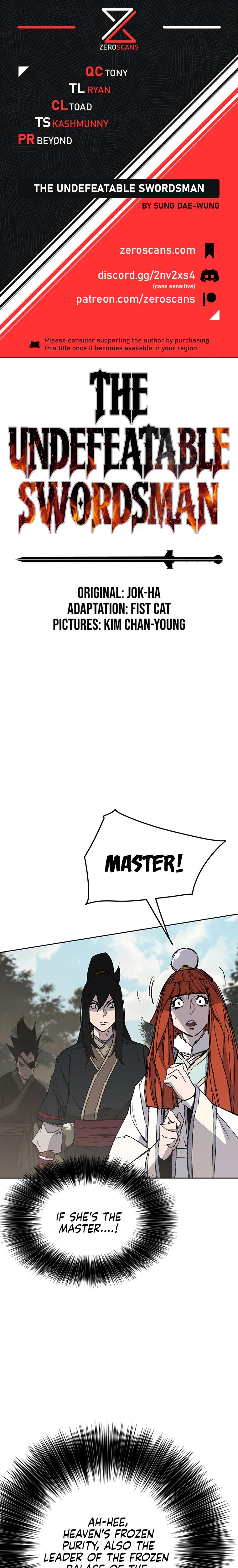 The Undefeatable Swordsman Chap 92 - Next Chap 93