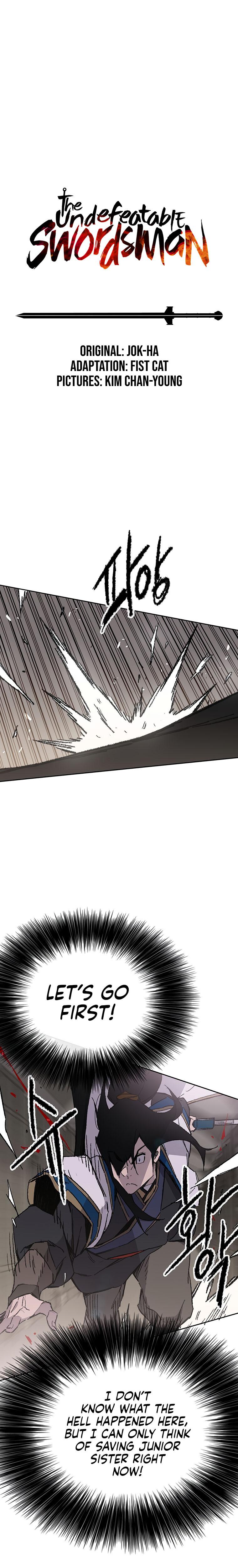 The Undefeatable Swordsman Chap 117 - Next Chap 118