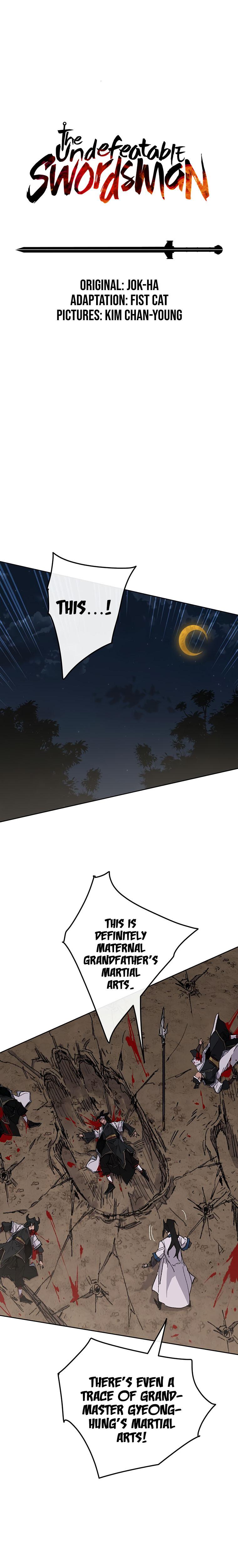 The Undefeatable Swordsman Chap 115 - Next Chap 116