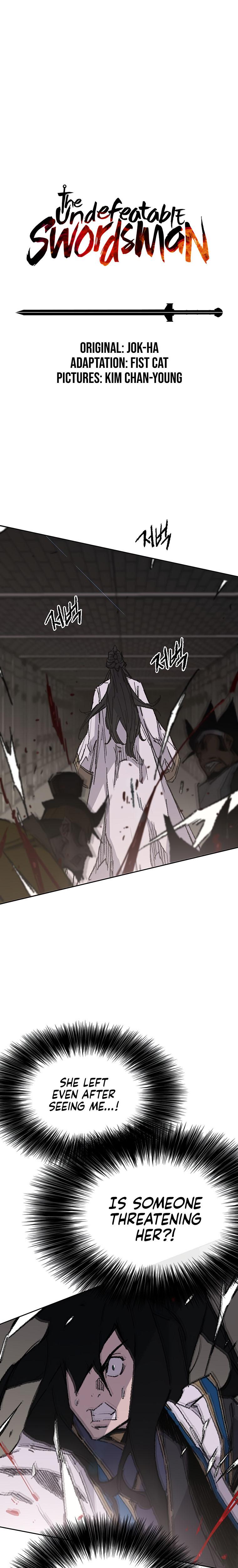 The Undefeatable Swordsman Chap 116 - Next Chap 117
