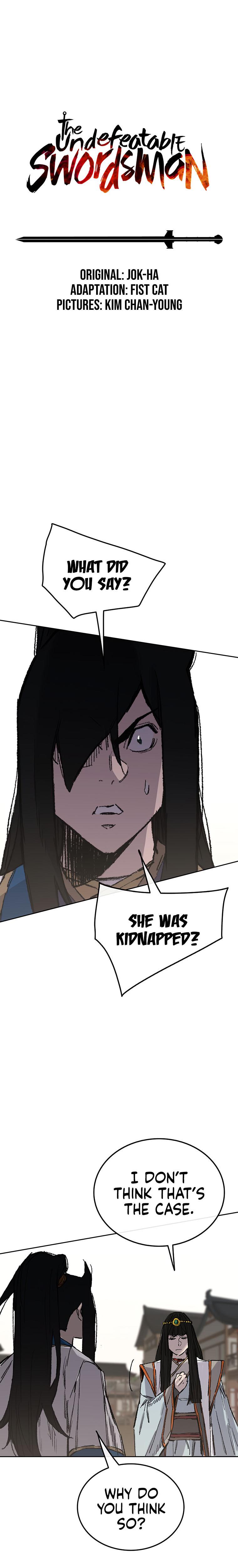 The Undefeatable Swordsman Chap 113 - Next Chap 114