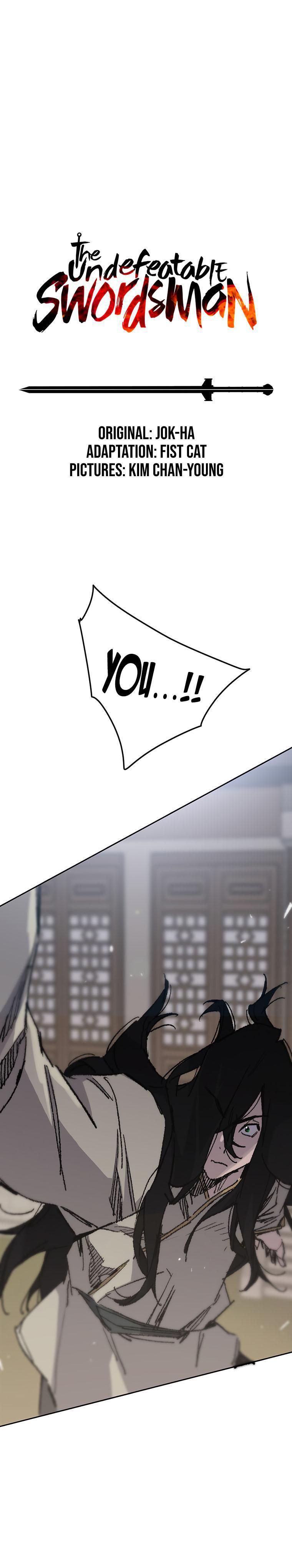 The Undefeatable Swordsman Chap 127 - Next Chap 128