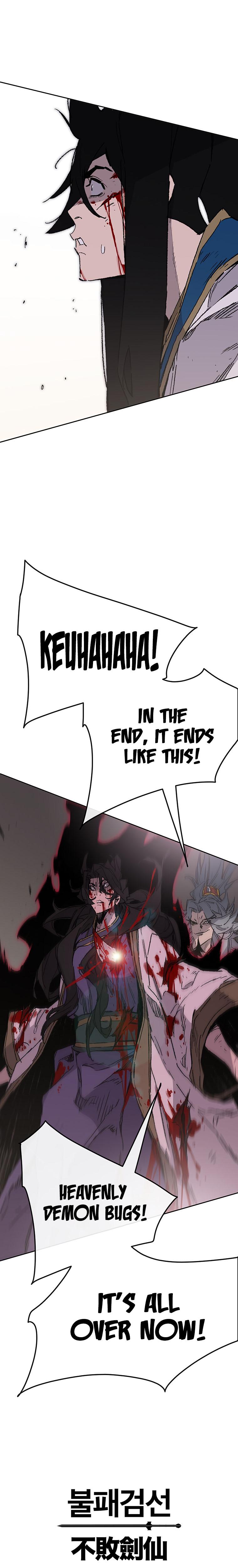 The Undefeatable Swordsman Chap 124 - Next Chap 125