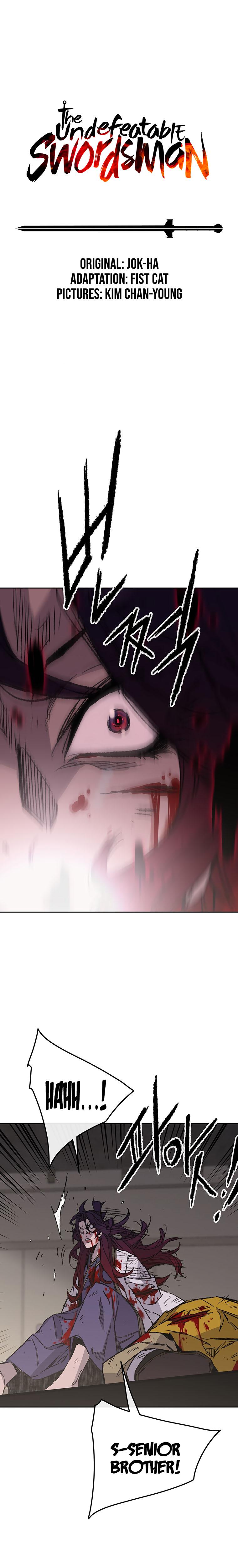 The Undefeatable Swordsman Chap 126 - Next Chap 127