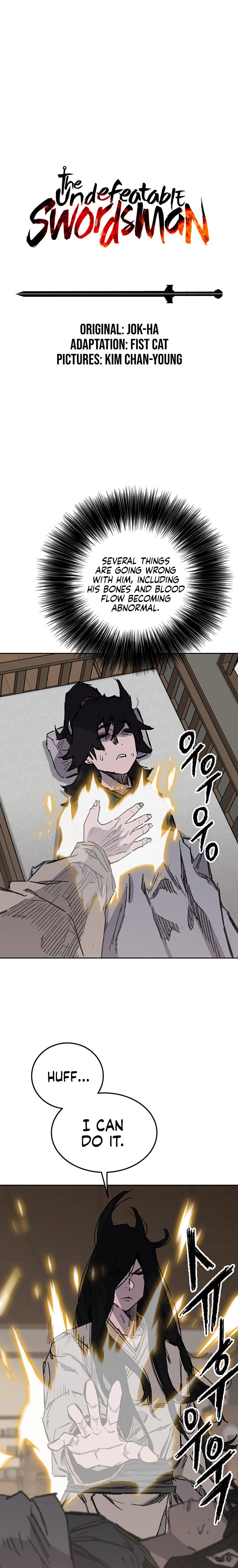 The Undefeatable Swordsman Chap 128 - Next Chap 129