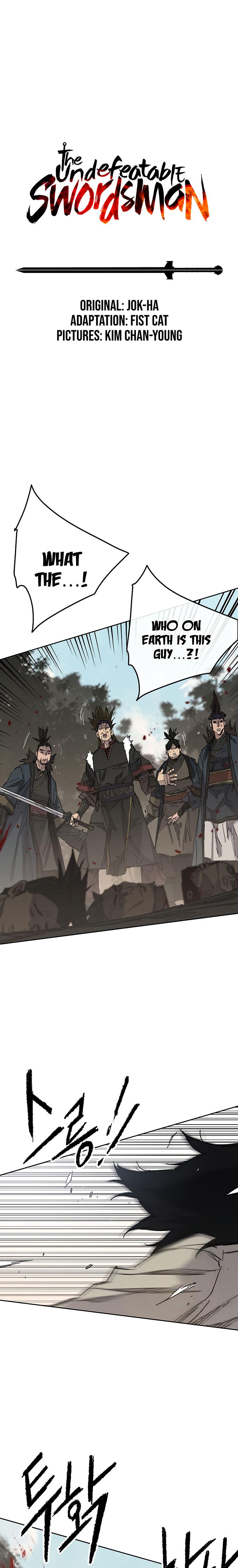 The Undefeatable Swordsman Chap 129 - Next Chap 130