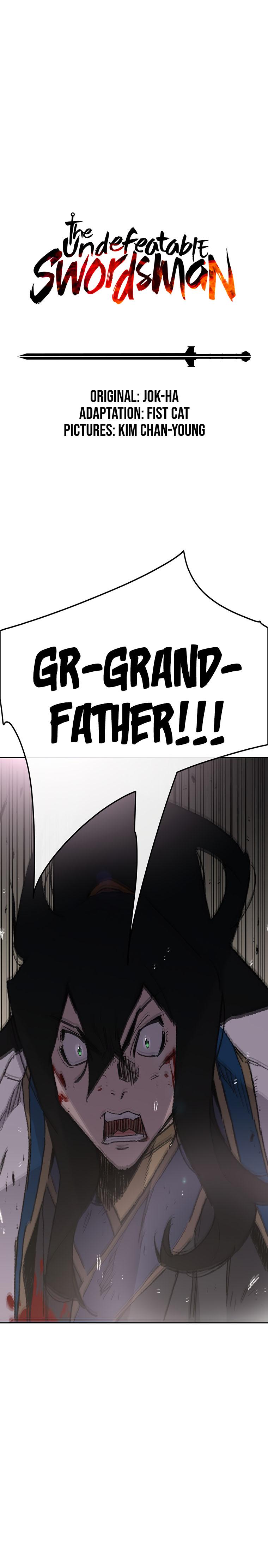 The Undefeatable Swordsman Chap 123 - Next Chap 124