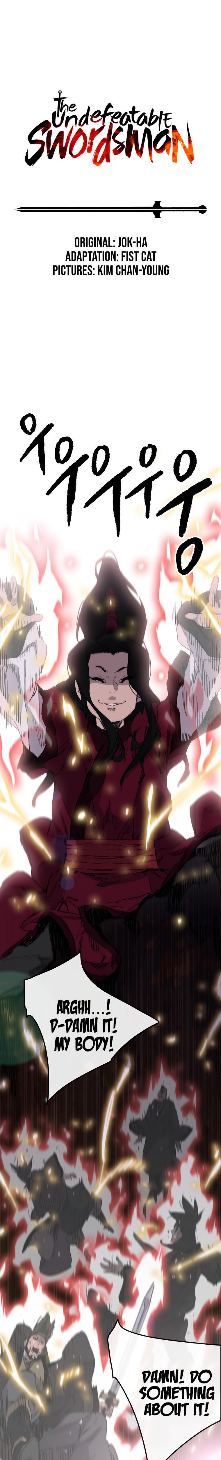 The Undefeatable Swordsman Chap 137 - Next Chap 138