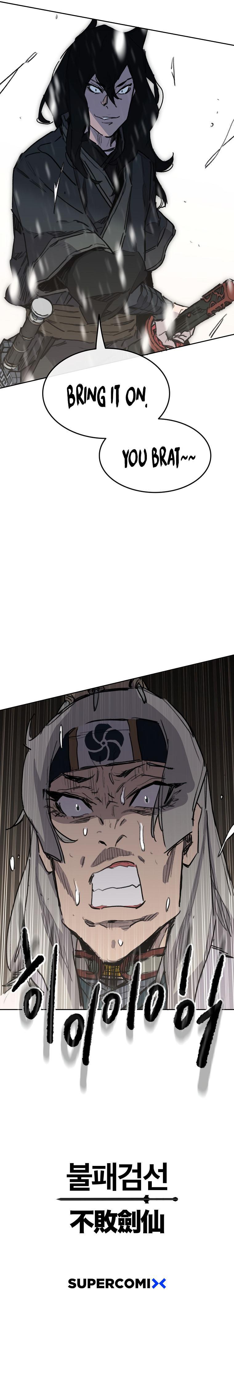 The Undefeatable Swordsman Chap 138 - Next Chap 139