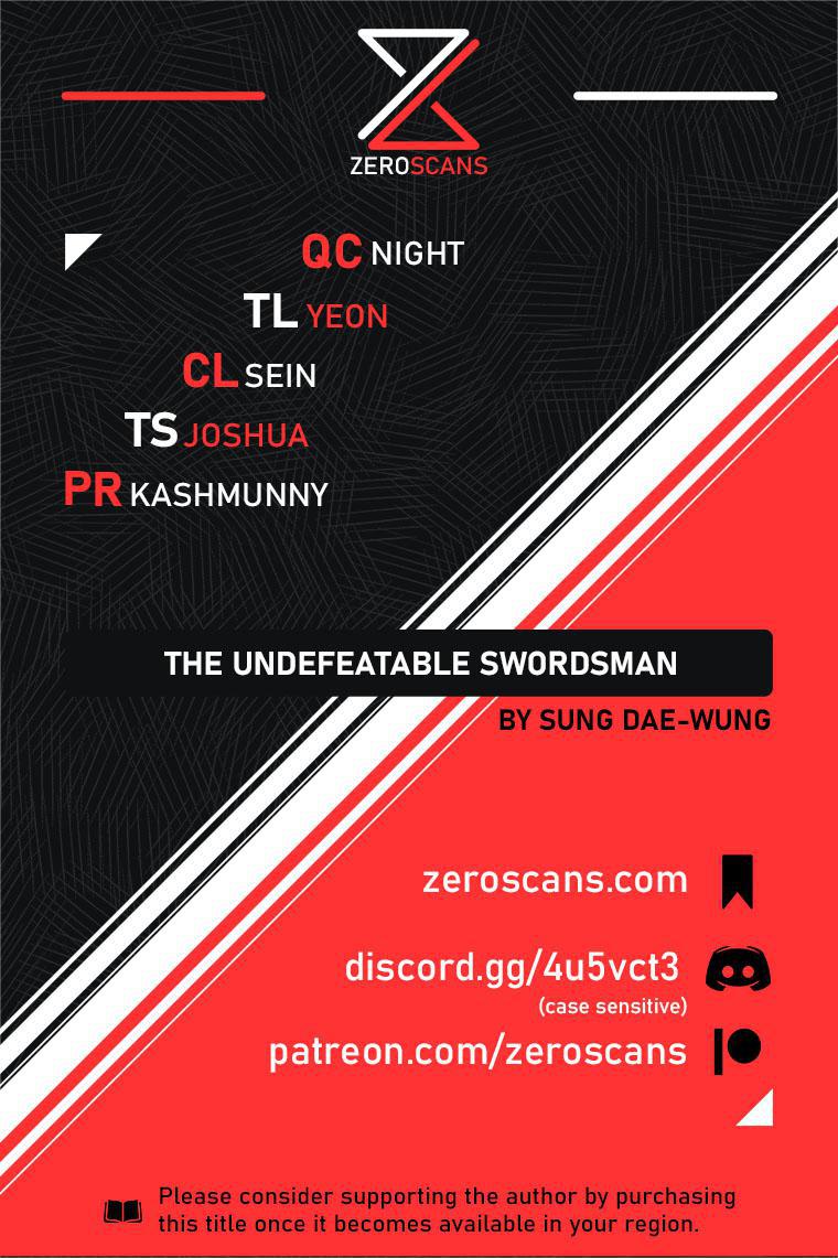 The Undefeatable Swordsman Chap 138 - Next Chap 139