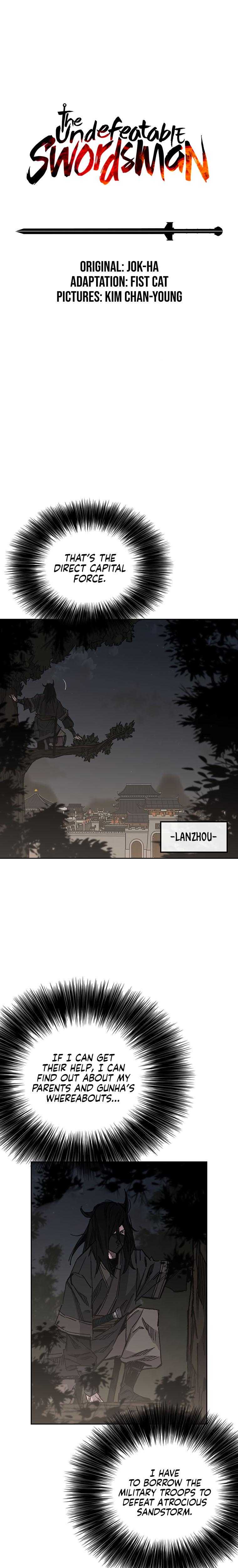 The Undefeatable Swordsman Chap 130 - Next Chap 131