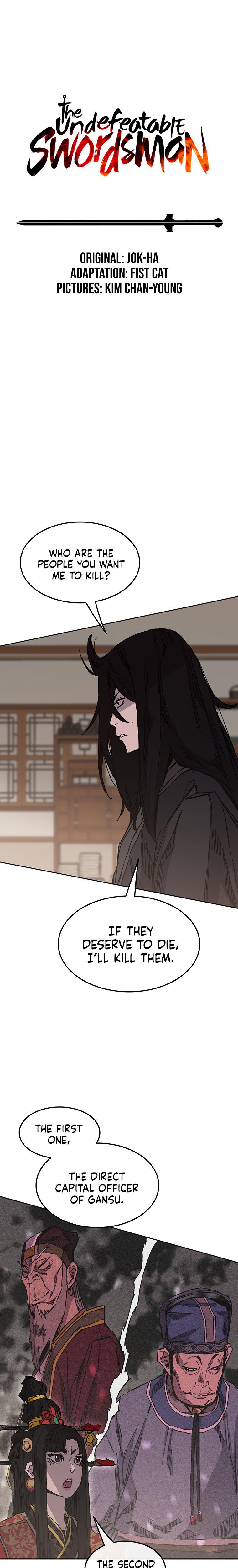 The Undefeatable Swordsman Chap 131 - Next Chap 132