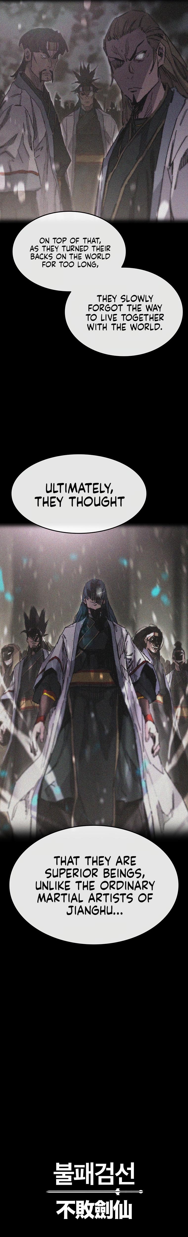 The Undefeatable Swordsman Chap 132 - Next Chap 133