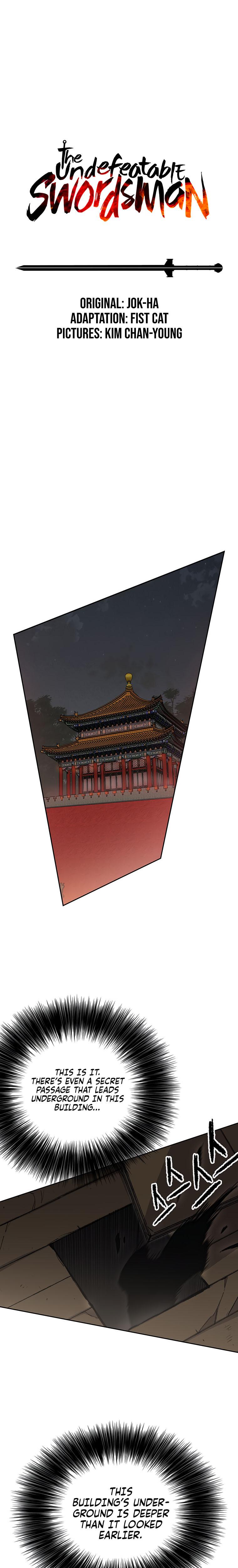The Undefeatable Swordsman Chap 132 - Next Chap 133